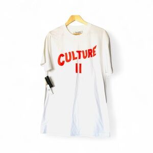 New The Migos Graphic TShirt Culture II “Yung Rich Nation” White Large